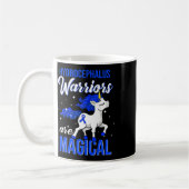 Mug Unicorne du guerrier de sensibilisation (Gauche)