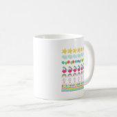 Mug Unicorne, Fleurs, Ballons, Nuages, Soleil & Arc-en (Devant droit)