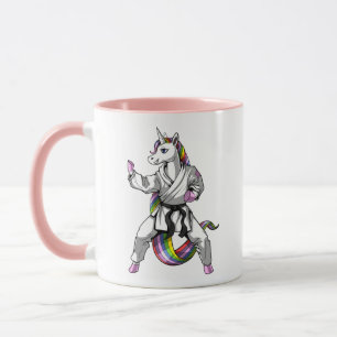 Mug Unicorne Girl Karate Ninja