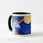 Mug Unicorne "L'art des enfants" (Devant gauche)