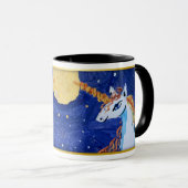 Mug Unicorne "L'art des enfants" (Devant droit)