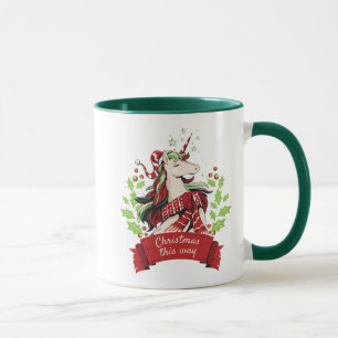 Mug Unicorne magique de Noël