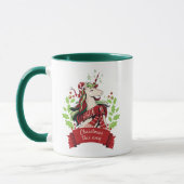 Mug Unicorne magique de Noël (Gauche)