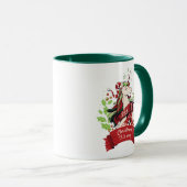Mug Unicorne magique de Noël (Devant droit)
