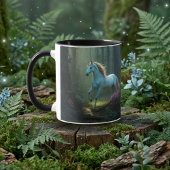 Mug Unicorne magique en forêt enchantée