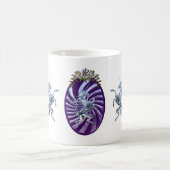 Mug Unicorne magique mythique en argent (Centre)
