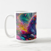 Mug Unicorne reposant dans une forêt enchantée (Gauche)