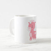 Mug Unicorne rose mignonne (Devant gauche)