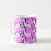 Mug Unicornes roses (Devant gauche)
