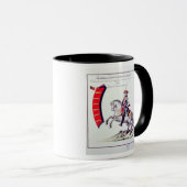 Mug Uniforme des volontaires (Devant droit)
