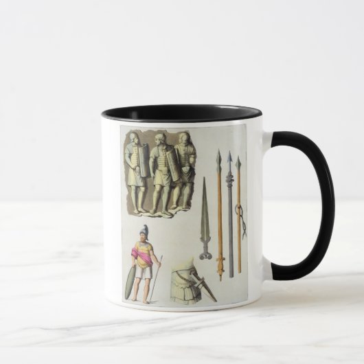 Mug Uniforme et armes des légionnaires romains, du 'le (Droite)
