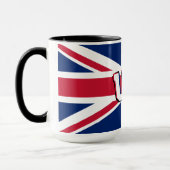 Mug Union Jack Big Text (Gauche)