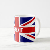 Mug Union Jack. Brexit. (Devant droit)