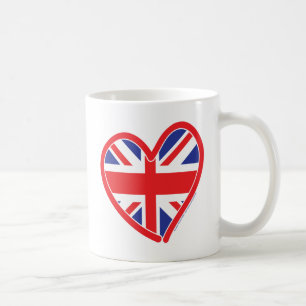 Mug Union Jack Cœur Royal