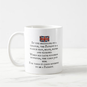 Mug - Union Jack Drapeau Avec Slogan Patriotique 1