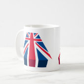 Mug Union Jack, drapeau britannique en 3D (Devant gauche)