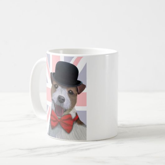 Mug Union Jack Jack Russell (Devant gauche)