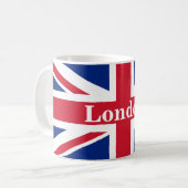 Mug Union Jack London ~ Drapeau britannique (Devant gauche)