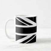 Mug Union Jack ~ Noir et Blanc (Gauche)