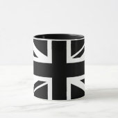 Mug Union Jack ~ Noir et Blanc (Centre)