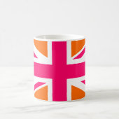 Mug Union Jack orange et rose (Centre)
