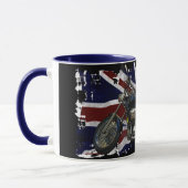 Mug Union Jack patriotique, drapeau de l'Union du Roya (Gauche)