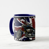 Mug Union Jack patriotique, drapeau de l'Union du Roya (Devant gauche)