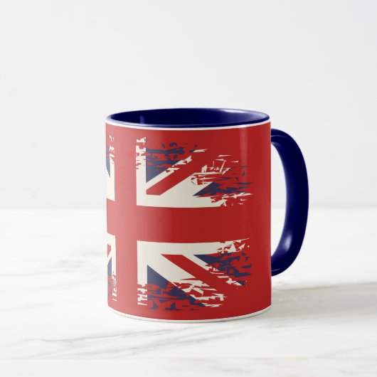 Mug Union Jack (UK flag) (Devant droit)