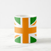 Mug Union Jack vert et orange (Centre)
