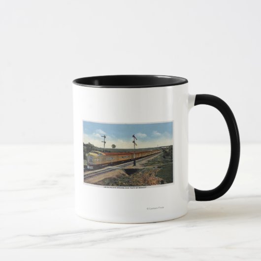 Mug Union Pacific Streamliner "Ville de Denver" (Droite)