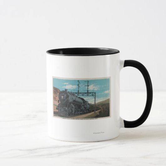 Mug Union Pacific Train, Echo Canyon, UtahUtah (Droite)