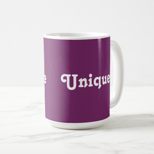 Mug unique (Devant droit)