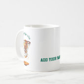 Mug Unique basketball lover gifts peel the win (Devant gauche)