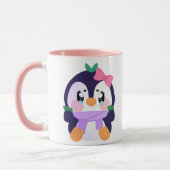 Mug Unique Broke Cute Penguin (Gauche)