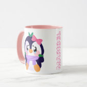 Mug Unique Broke Cute Penguin (Devant gauche)