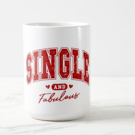 Mug unique et fabuleux anti-valentin