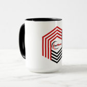 Mug unique personnalisable | Épreuve de déversemen (Devant gauche)