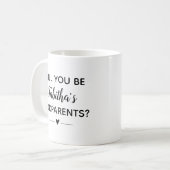 Mug Unique Serez-Vous Godparents Proposition (Devant gauche)