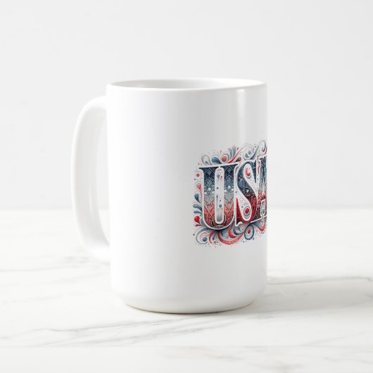 Mug Unique USA (Devant gauche)