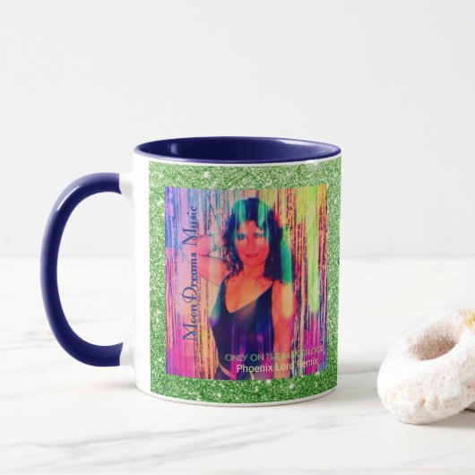 Mug Uniquement sur le remix du Dance Floor (Avec donut)