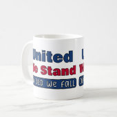 Mug Unis Nous Tenons (Devant gauche)