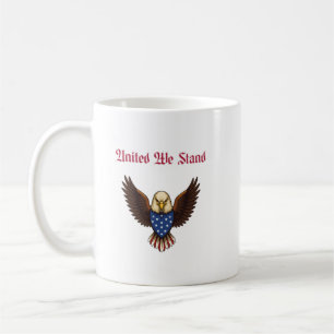 Mug Unis Nous Tenons Debout Unité Patriotique Américai