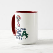 Mug Unis par le Jeu : Conception de la Célébration de (Devant gauche)