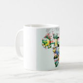 Mug Unité dans la diversité : Collection des drapeaux  (Devant gauche)