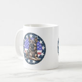 Mug Unité de chiens de police militaire K9 (Devant gauche)