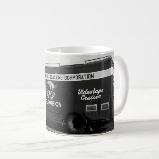 Mug Unité mobile de bande vidéo (Devant droit)