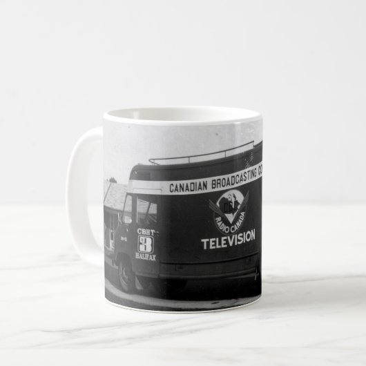 Mug Unité mobile de bande vidéo (Devant gauche)