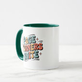 Mug Unite Retro Funky Book Lover (Devant gauche)
