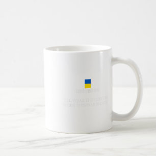 Mug United24 Ukraine Je porterai le costume quand ce W