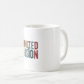 Mug United by Vision. (Devant droit)